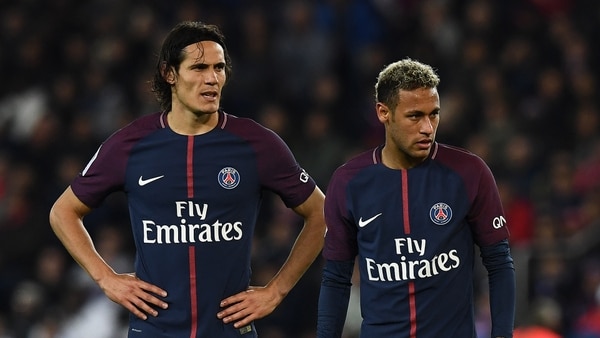 Cavani y Neymar tienen una mala relación dentro y fuera del campo de juego (AFP)