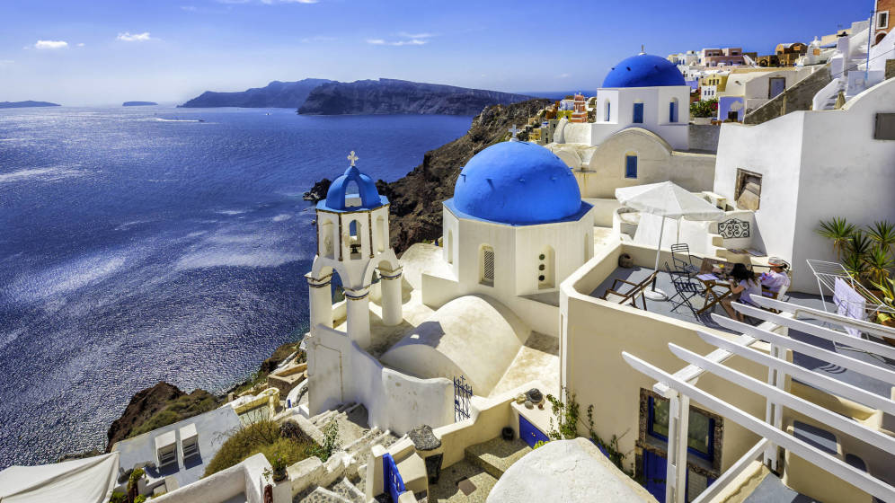 Foto: Santorini, una de las joyas del Egeo