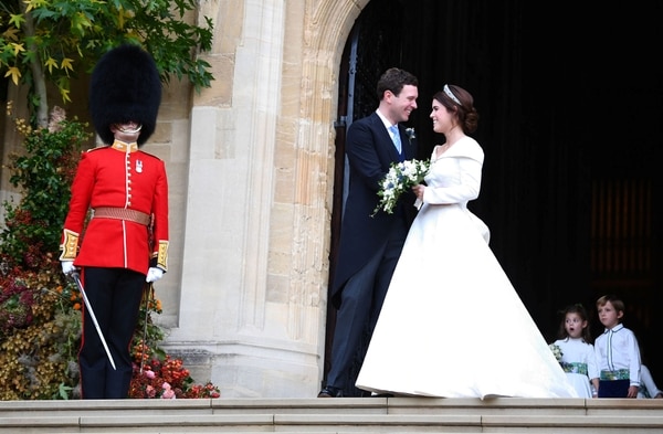 Recién casados, Eugenie y Jack brooksbank