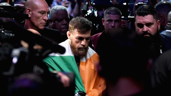 “Que se ponga en la fila”, dijo el tío de Khabib sobre la posible revancha con McGregor (AFP)