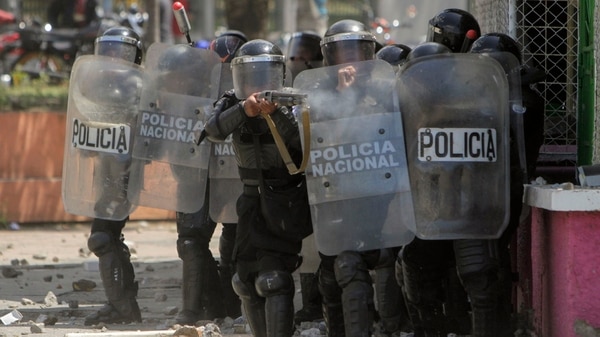 Represión en Nicaragua (AFP)
