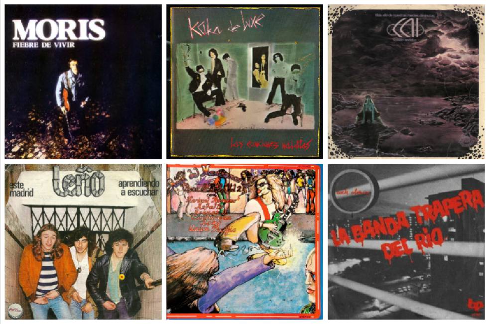 Grandes discos del rock espaÃ±ol que se editaron en 1978. Los de Moris, Kaka de Luxe, Cai, LeÃ±o, Rock del Manzanares y La Banda Trapera del RÃ­o.