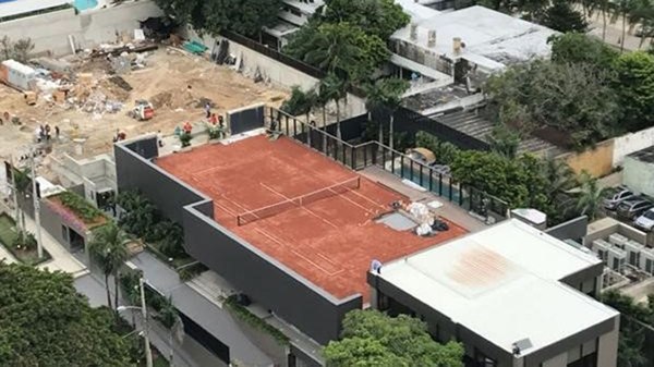La mansión que construyó el empresario de 46 años, avaluada por las autoridades en 7.447.274 dólares.