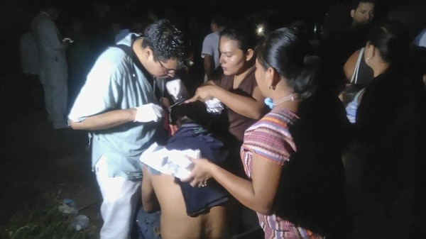 Juchitán, en el estado de Oaxaca, quedó a oscuras tras el sismo de 2017. (EFE/Pedro Rasgado).