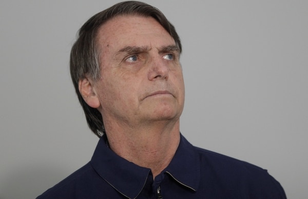 Bolsonaro durante una conferencia de prensa en Río de Janeiro (REUTERS/Ricardo Moraes)