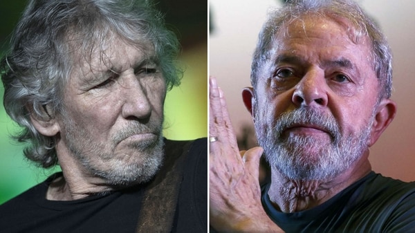 Roger Water y Luiz Inácio Lula da Silva