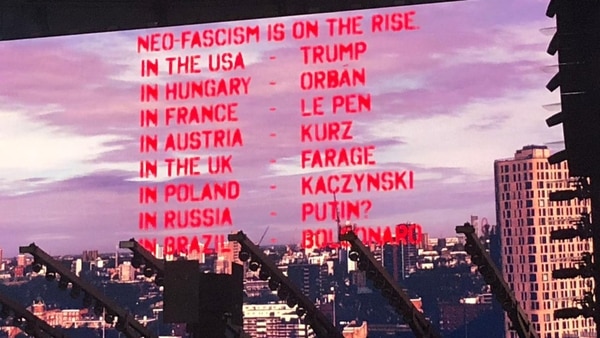 El listado de presidentes “neofascistas” que citó Waters (Twitter: @J_Sz_Sz)