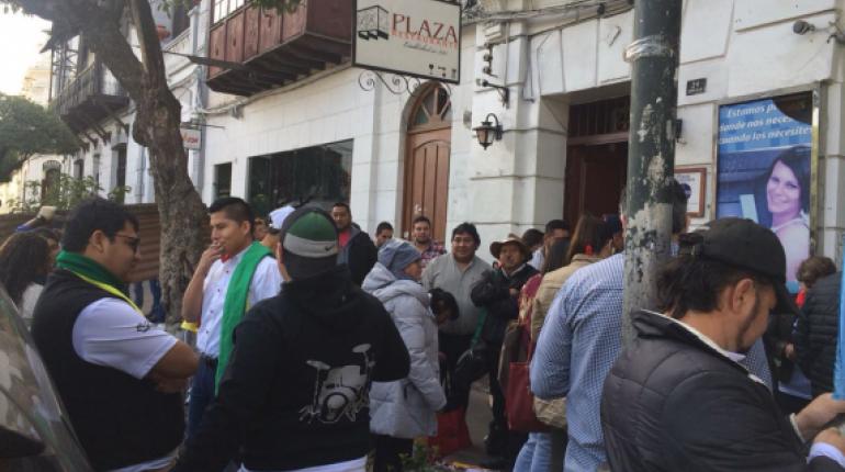 Plataformas ciudadanas del 21F se reúnen en Sucre. | Foto archivo | Correo del Sur