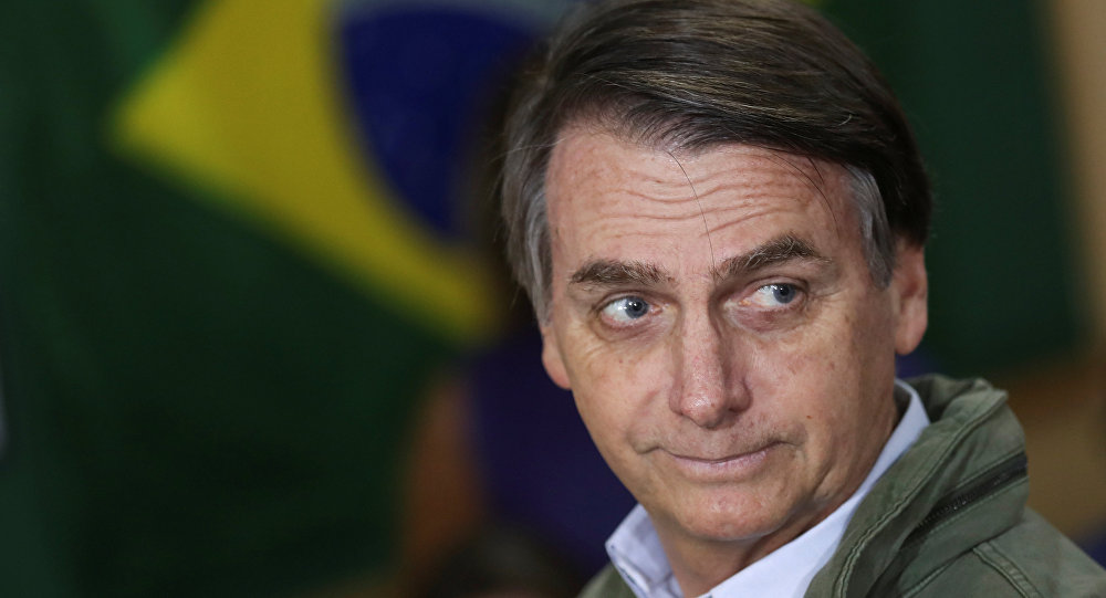 Jair Bolsonaro, presidente electo de Brasil Jair Bolsonaro, presidente electo de Brasil