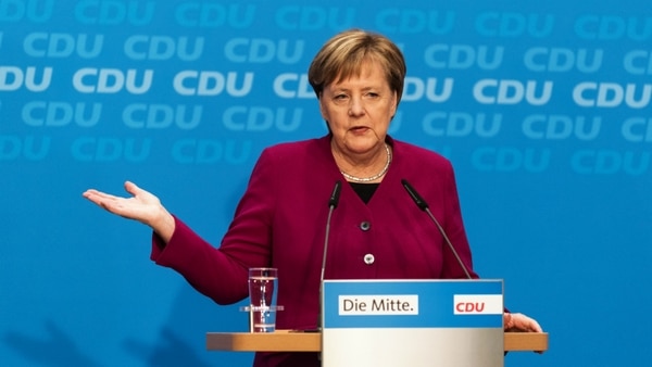 Angela Merkel es canciller desde el 2005 y presidenta de su partido desde el 2000 (AFP)