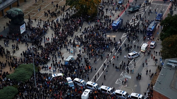 Una marcha de la ultraderecha contra la inmigración en Alemania (Reuters)