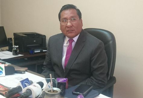 El delegado del Consejo de la Magistratura de La Paz, Américo Aranibar. Foto: Abya Ala Tv.