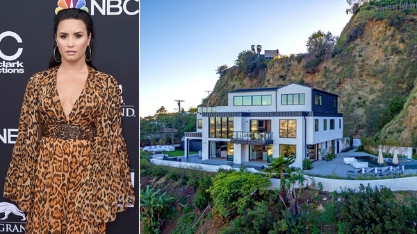 Demi puso a la venta su mansión en Hollywood Hills