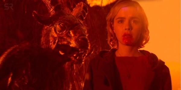 Escena de la serie Sabrina.