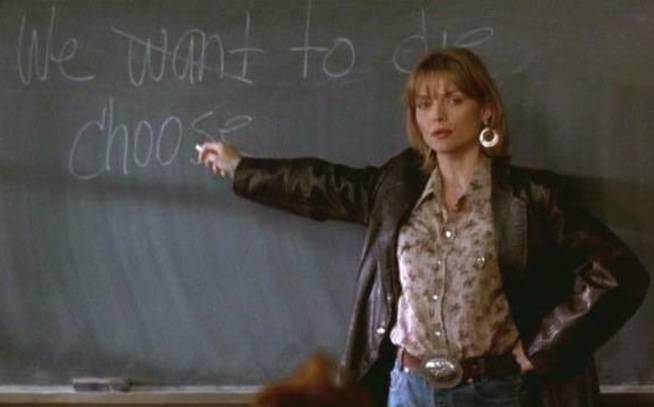 Michelle Pfeiffer en un fotograma de 