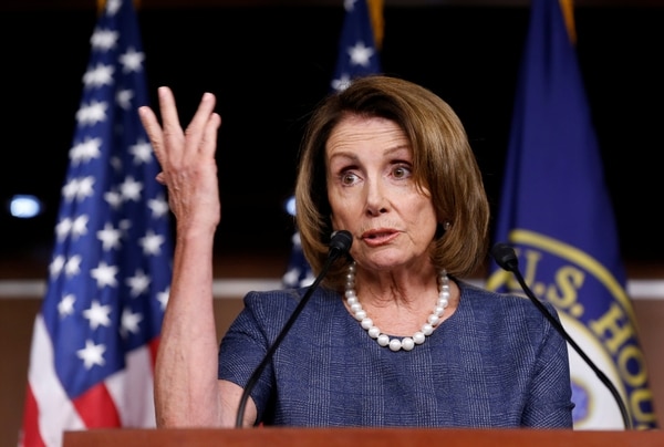 Nancy Pelosi, líder demócrata en la Cámara de Representantas (Reuters)
