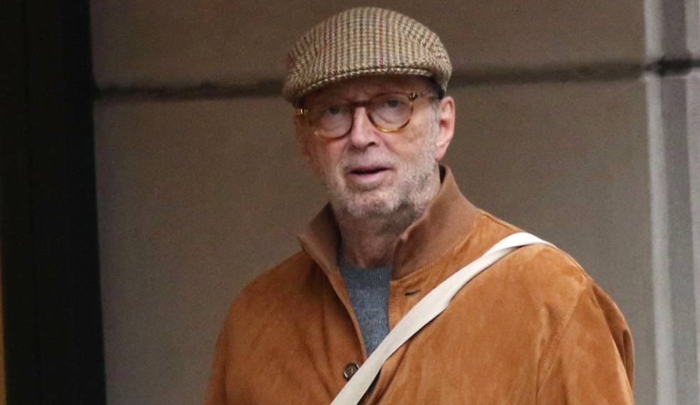 Eric Clapton, por las calles de Nueva York, el pasado 6 de octubre.