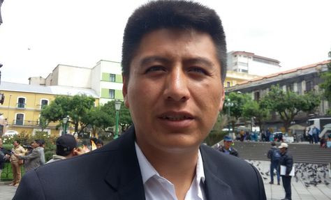 El vocero del Partido de Acción Nacional Boliviano (PAN-BOL), Franz Torrez. Foto: La Razón