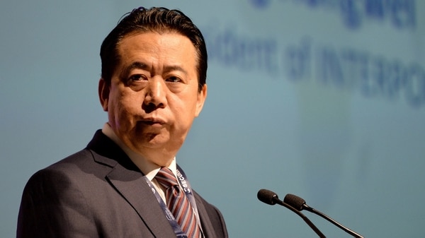 El recién dimitido presidente de Interpol Meng Hongwei (AFP)