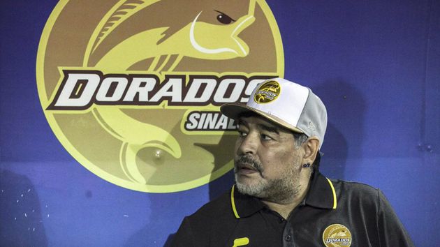 La cifra del donativo hecho por Maradona y Dorados para los damnificados de Sinaloa