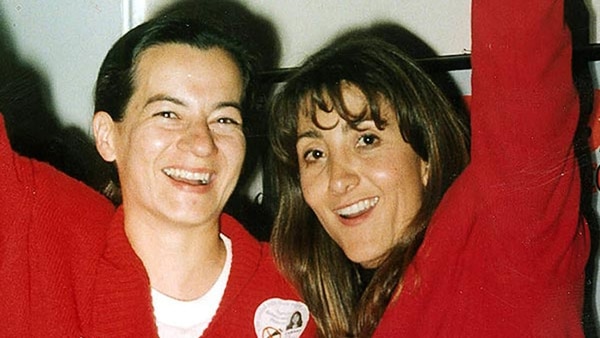Clara Rojas y la entonces candidata a la presidencia Ingrid Betancourt