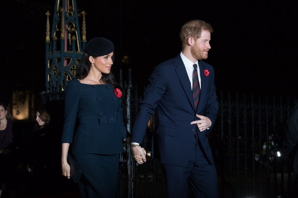 Meghan Markle y el príncipe Harry esperan su primer hijo (EFE)