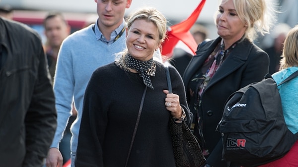 Corinna Schumacher hace 23 años que está junto al campeón de la Fórmula 1. Ahora se conoció una carta que envió al músico Sascha Herchenbach (Getty)