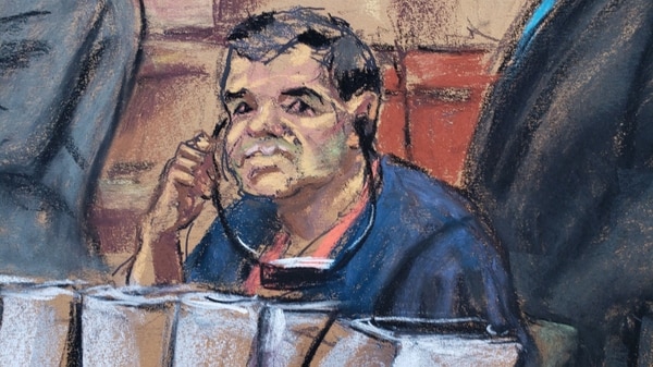 El Chapo Guzmán escuchó atento las declaraciones de su ex aliado (Foto: EFE)