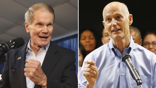 Bill Nelson y Rick Scott, una de las competencias más reñidas, en Florida