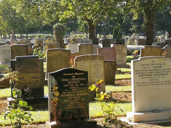 El cementerio Eastern, en Hull, condado de Yorkshire, Gran Bretaña