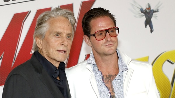 Michael Douglas y su hija Cameron Douglas (Grosby Group)