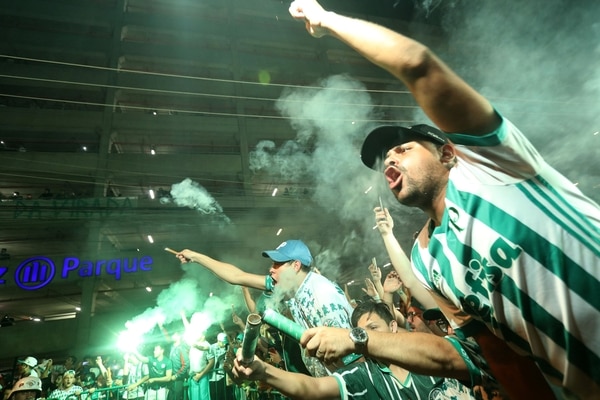 El estadio Allianz Parque colmado por torcedores del Palmeiras (Reuters)