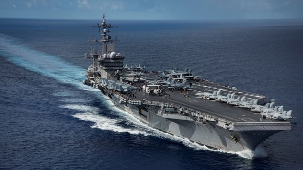 El portaaviones USS Carl Vinson