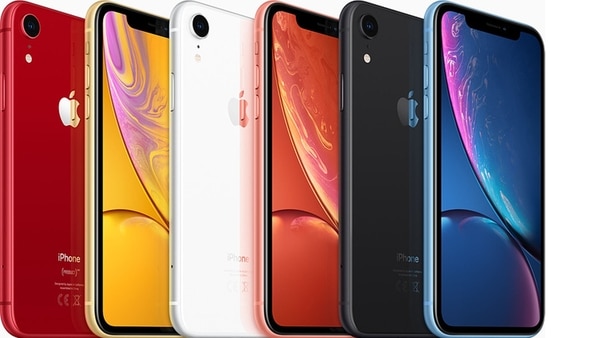 El iPhone XR en tres versiones de 64 GB, 128 GB y 256 GB