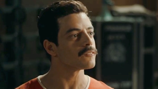 El actor Rami Malek interpreta a Freddie Mercury