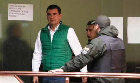 José María Leyes en sala penal.