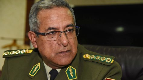 El comandante de la Policía, Faustino Mendoza, en una fotografía de archivo.