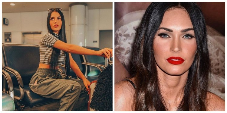 La modelo ha sido comparada con Megan Fox por su parecido (Foto: Twitter)
