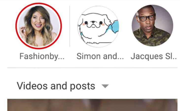 YouTubeStories