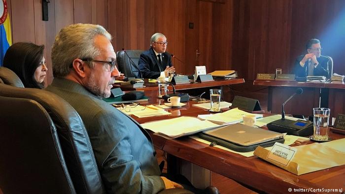 Kolumbien Oberster Gerichtshof Fall Odebrecht (twitter/CorteSupremaJ)
