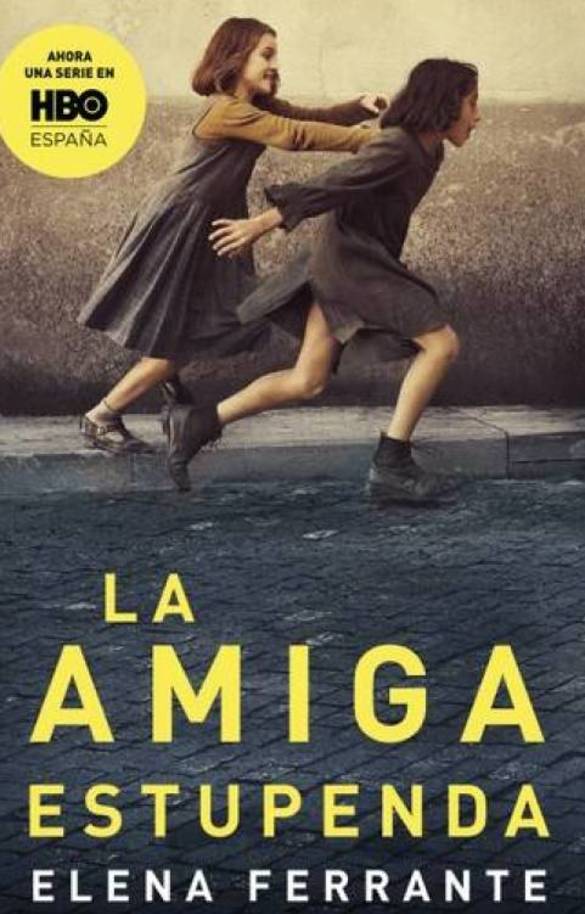Portada del libro de Elena Ferrante.