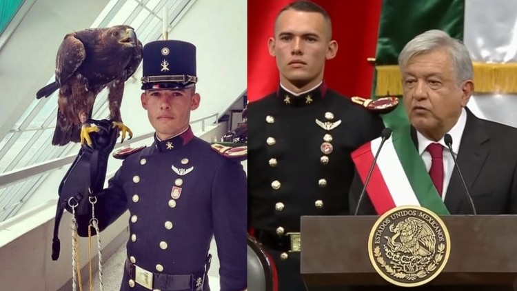 El cadete que escoltó al nuevo presidente de México se convirtió en galán de las redes sociales. (Foto: Instagram geovannilga)