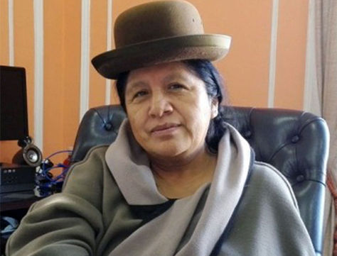 La vocal María Eugenia Choque asume la presidencia del TSE.