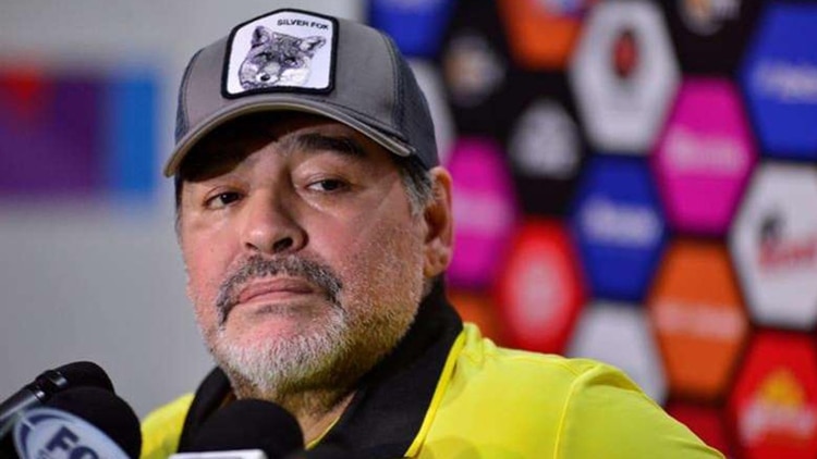Diego Armando Maradona llevó al subcampeonato a Dorados de Sinaloa en su primer torneo en México (Foto: EFE)