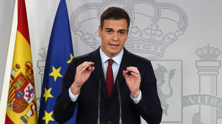 Pedro Sanchez, presidente del gobierno español (REUTERS/Sergio Perez)