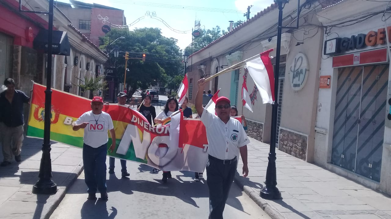 Cívicos de Tarija buscan trabajar con los partidos para impugnar la habilitación de Evo