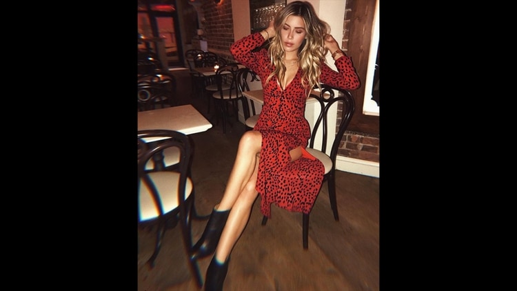Michelle Salas, hija de Luis Miguel, es modelo y vive desde hace nueve años en Nueva York Foto: Instagram