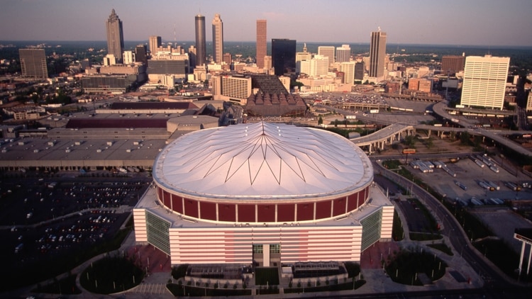 La casa del Atlanta, el estadio de la final (Getty Images)