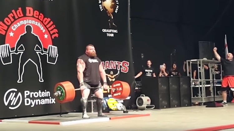Eddie Hall en Strongman