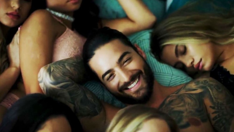 Maluma rodeado de siete mujeres desató la furia de la mayoría (Foto: Instagram maluma)